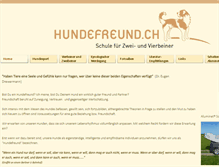 Tablet Screenshot of kromfohrlaender.ch